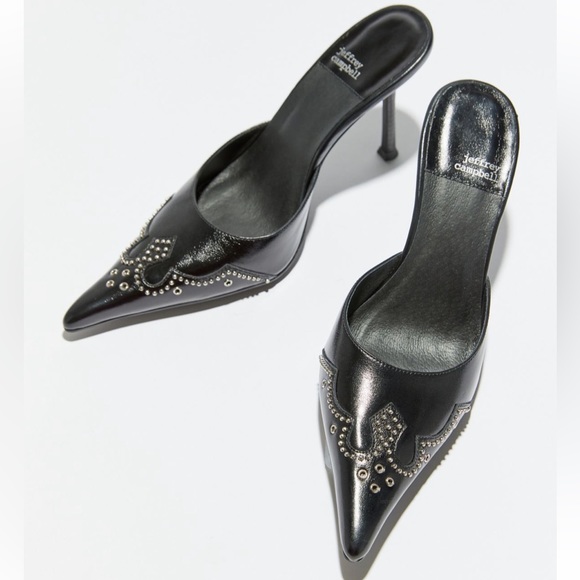 Jeffrey Campbell Bite- Me Heel Black Size 8 - Picture 2 of 8